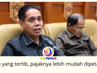 Ketua DPRD Kota Samarinda, Helmi Abdullah, menilai percepatan proses balik nama sertifikat tanah akan memudahkan pembaruan data kepemilikan sekaligus mendukung penyesuaian data perpajakan di daerah. Foto: Fathur Rabbany.