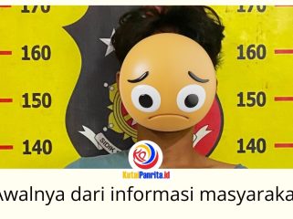 Polsek Samboja mengungkap dugaan peredaran tembakau sintetis dengan mengamankan pria berinisial IG di Jalan Balikpapan-Handil II, Kelurahan Pemedas, Kecamatan Samboja, Sabtu (8/8/2026) dini hari. Foto: Polsek Samboja.