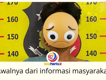 Polsek Samboja mengungkap dugaan peredaran tembakau sintetis dengan mengamankan pria berinisial IG di Jalan Balikpapan-Handil II, Kelurahan Pemedas, Kecamatan Samboja, Sabtu (8/8/2026) dini hari. Foto: Polsek Samboja.