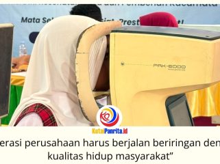 PT Pertamina Hulu Mahakam (PHM) melalui Program SHU Ecovation Day: Lensa Energi menghadirkan pemeriksaan kesehatan mata dan pemberian kacamata bagi siswa sekolah dasar di kawasan Delta Mahakam. Kegiatan yang berlangsung pada 3–4 Agustus 2026 tersebut menyasar siswa di Kelurahan Muara Kembang dan Desa Kutai Lama, Kabupaten Kutai Kartanegara, sebagai bagian dari upaya mendukung kesehatan dan kualitas pendidikan anak. Foto: PT PHM – PT PHI.