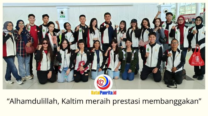 
 Kontingen Ikatan Olahraga Dansa Indonesia (IODI) Kalimantan Timur tampil pada Kejurnas IODI XVI di Jakarta, Sabtu (15/8/2026). Foto: Humas KONI Kaltim.
