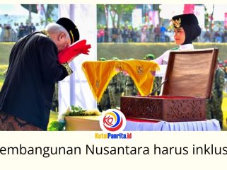 Suasana khidmat Upacara Pengibaran Bendera Sang Merah Putih dalam rangka memperingati HUT ke-81 Kemerdekaan Republik Indonesia di Ibu Kota Nusantara (IKN), Senin (17/8/2026). Foto: Humas Otorita Ibu Kota Nusantara.