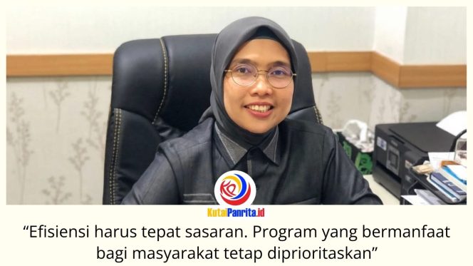 
 Anggota DPRD Kota Samarinda, Riska Wahyuningsih, menilai ruang fiskal 2027 belum sepenuhnya longgar sehingga pemerintah perlu selektif dalam menentukan program dan kegiatan yang mendapat alokasi anggaran. Foto: Fathur Rabbany.