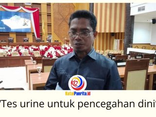Anggota Komisi IV DPRD Kota Samarinda, Ismail Latisi, mengatakan tes urine dapat menjadi salah satu langkah deteksi dini untuk mencegah penyalahgunaan narkoba di kalangan pelajar. Foto: Fathur Rabbany.