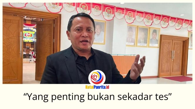 
 Anggota Komisi IV DPRD Kota Samarinda, Anhar, mengatakan temuan tersebut harus menjadi bahan evaluasi bersama untuk memperkuat upaya pencegahan dan deteksi dini penyalahgunaan narkoba di kalangan pelajar. Foto: Fathur Rabbany.