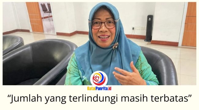Wakil Ketua Komisi IV DPRD Kota Samarinda, Sri Puji Astuti, mengatakan cakupan perlindungan pekerja informal melalui pembiayaan pemerintah daerah masih terbatas dibandingkan dengan jumlah pekerja yang membutuhkan jaminan sosial. Foto: Fathur Rabbany.