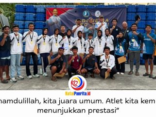 Kontingen Kalimantan Timur (Kaltim) sukses merebut gelar juara umum Kejurnas Layar Indonesia Regatta II 2026 di Indonesia National Sailing Centre (INSC), Ancol, Jakarta Utara. Dari 16 atlet, Kaltim mengoleksi 10 medali, terdiri atas lima emas, empat perak, dan satu perunggu. Foto: Porlasi Kaltim.