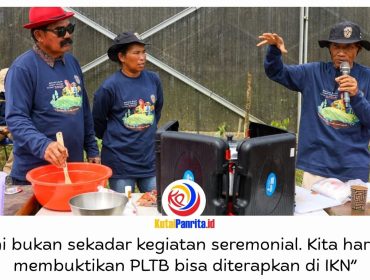 Otorita IKN memperkuat pencegahan karhutla melalui Workshop Pengelolaan Lahan Tanpa Bakar (PLTB) pada Selasa (1/9/2026). Kegiatan ini mendorong petani beralih dari metode tebang dan bakar menuju pengelolaan lahan yang lebih ramah lingkungan dan berkelanjutan. Foto: Humas Otorita IKN.