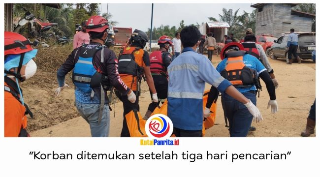 Karyawan PT EAS, Marupa (49), ditemukan meninggal dunia di wilayah Desa Penoon, Kecamatan Kembang Janggut, Minggu (6/9/2026), setelah tiga hari pencarian usai tenggelam di Sungai Belayan.