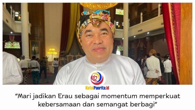 
 Ketua DPRD Kutai Kartanegara Ahmad Yani berharap pelaksanaan Erau mendapat dukungan dan keterlibatan masyarakat, sehingga seluruh rangkaian pesta adat berjalan lancar sekaligus tetap menjaga nilai-nilai budaya Kutai. Foto: Fairuzzabady.