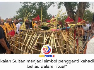Ritual Menjamu Benua digelar di Tenggarong, Kamis (17/9/2026), sebagai bagian dari persiapan Erau Adat Kuta Kesultanan Kutai Kartanegara Ing Martadipura sekaligus penanda adat penetapan pelaksanaan Erau oleh Sultan. Foto: Fairuzzabady.