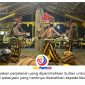 Prosesi Merangin digelar menjelang puncak Erau Adat Kuta Kesultanan Kutai Kartanegara Ing Martadipura di Tenggarong. Ritual sakral ini menjadi simbol awal perjalanan para Belian dalam menjalankan perintah Sultan. Foto: Fairuzzabady.