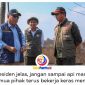Kualitas udara di Kawasan Inti Pusat Pemerintahan (KIPP) IKN masih dalam kondisi baik berdasarkan pengukuran Air Quality Index (AQI) oleh Otorita IKN. Di tengah ancaman karhutla, Otorita IKN bersama Kementerian Kehutanan, BNPB, TNI/Polri, dan Pemprov Kaltim meninjau lokasi bekas kebakaran di kawasan Bukit Tengkorak dan Tahura Bukit Soeharto, Senin (14/9/2026), untuk memperkuat kesiapsiagaan dan mencegah munculnya kembali titik api. Foto: Humas Otorita IKN.