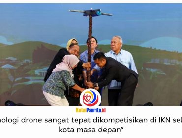 Sebanyak 94 tim mahasiswa dari 43 perguruan tinggi mengikuti Final KRTI 2026 di kawasan IKN, dengan menguji kemampuan dan inovasi teknologi wahana udara nirawak pada 21-25 September 2026. Foto: Humas Otorita IKN.