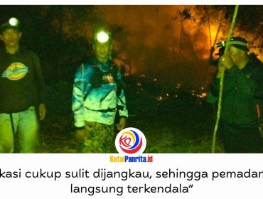 Kebakaran melanda areal eks HGU PTPN 13 Tanjung Santan di Desa Bunga Putih, Marangkayu, Kukar. Api membakar kawasan hutan bambu, semak belukar, dan rawa gambut dengan luasan diperkirakan mencapai 150 hektare.