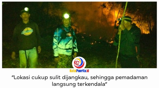 Kebakaran melanda areal eks HGU PTPN 13 Tanjung Santan di Desa Bunga Putih, Marangkayu, Kukar. Api membakar kawasan hutan bambu, semak belukar, dan rawa gambut dengan luasan diperkirakan mencapai 150 hektare.