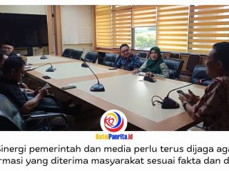 AMSI Kaltim melakukan audiensi dengan Pemkot Balikpapan di Ruang Rapat 2, Gedung Pemkot Balikpapan, Jumat (9/10/2026), untuk memperkuat sinergi media dan pemerintah dalam penyampaian informasi yang akurat dan berimbang. Foto: AMSI Kaltim.