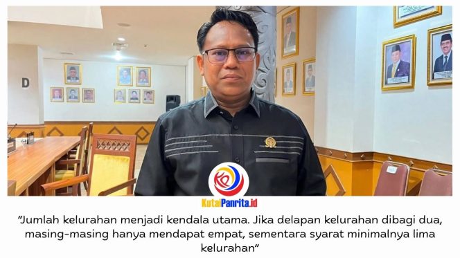 
 Ketua Komisi I DPRD Kota Samarinda, Samri Shaputra, membahas rencana pemekaran Kecamatan Samarinda Utara yang masih terkendala syarat jumlah kelurahan. DPRD bersama Pemkot Samarinda mengkaji dua skenario agar pemekaran sesuai regulasi dan dapat meningkatkan pelayanan publik.