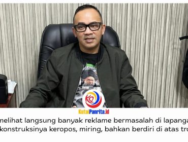 Anggota Komisi I DPRD Samarinda, Adnan Faridhan, menyoroti maraknya reklame ilegal yang membahayakan keselamatan dan mengganggu ketertiban ruang publik.