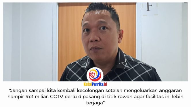 
 Ketua Komisi III DPRD Samarinda, Deni Hakim Anwar, meminta Pemkot Samarinda memasang CCTV di Jembatan Achmad Amins untuk mencegah pencurian dan menjaga fasilitas penerangan yang telah diperbaiki.