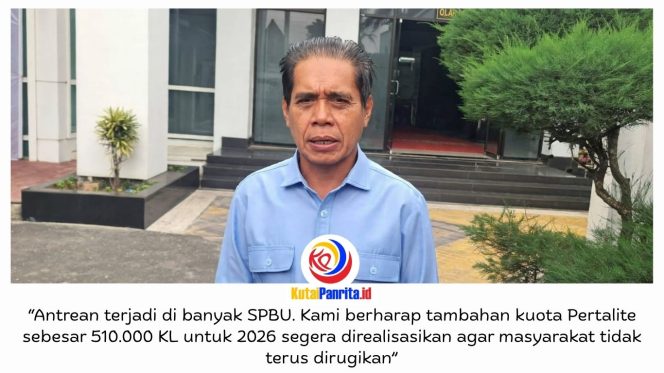 
 Ketua DPRD Samarinda, Helmi Abdullah, mendesak BPH Migas segera merealisasikan tambahan kuota BBM subsidi jenis Pertalite untuk 2026. Langkah ini dinilai penting untuk memenuhi kebutuhan masyarakat dan mengurangi antrean panjang di SPBU.