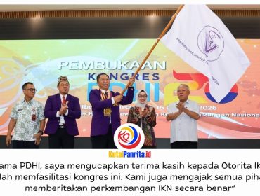 Kepala Otorita IKN, Basuki Hadimuljono, membuka Kongres XX Perhimpunan Dokter Hewan Indonesia (PDHI) di Kantor Bersama 3, KIPP Nusantara, Kamis (15/10/2026). Foto: Humas Otorita IKN.