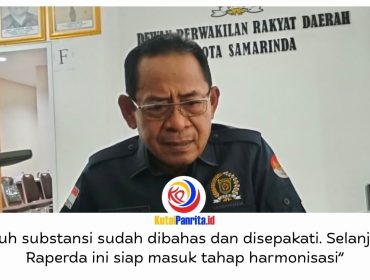 Ketua Bapemperda DPRD Samarinda, Kamaruddin, menyebut Raperda Pencegahan dan Penanggulangan Kebakaran serta Penyelamatan telah disepakati seluruh OPD untuk dilanjutkan ke tahap harmonisasi.