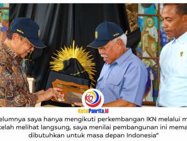 Kepala Otorita IKN, Basuki Hadimuljono, menyambut kunjungan pastoral Kardinal Ignatius Suharyo di Kawasan Inti Pusat Pemerintahan (KIPP) IKN, Selasa (20/10/2026). Foto: Humas Otorita IKN.