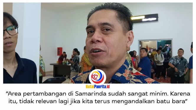 
 Ketua DPRD Kota Samarinda, Helmi Abdullah, menegaskan perlunya peralihan dari sektor pertambangan batu bara menuju sektor ekonomi potensial lainnya, sesuai kondisi geografis dan tata ruang Samarinda, Senin (19/10/2026).