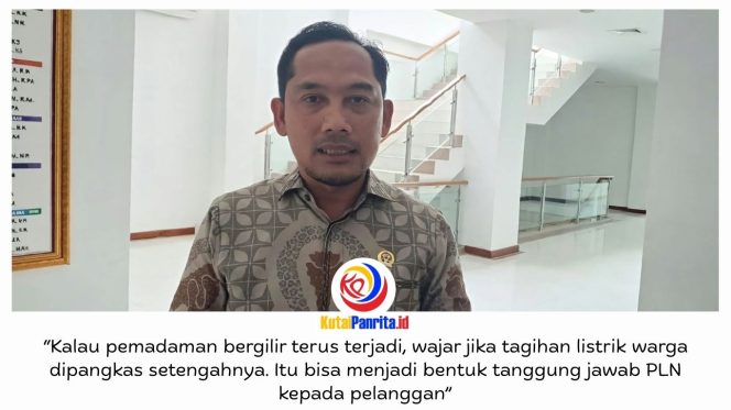 
 Anggota Komisi III DPRD Kota Samarinda, Abdul Rohim, mendesak audit menyeluruh terhadap PLN terkait pemadaman listrik bergilir yang berlarut-larut di Samarinda dan sejumlah wilayah Kaltim. Ia juga mengusulkan kompensasi berupa pemotongan tagihan listrik hingga 50 persen bagi pelanggan terdampak, Kamis (22/10/2026).