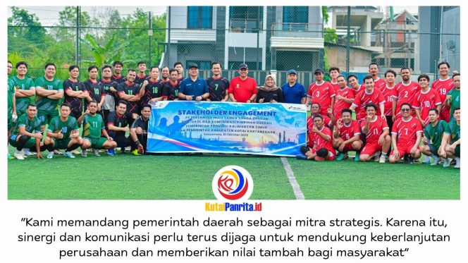 
 PT Pertamina Hulu Sanga Sanga (PHSS) mempererat sinergi dengan Pemprov Kaltim dan Pemkab Kukar melalui pertandingan mini soccer persahabatan di Samarinda, Jumat (16/10/2026), guna memperkuat silaturahmi dan kolaborasi dalam mendukung keberlanjutan operasi hulu migas di Kalimantan Timur.