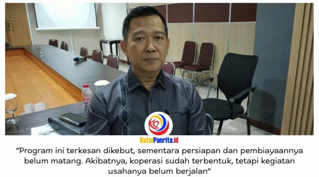 Anggota Komisi II DPRD Kota Samarinda, Viktor Yuan, menyoroti belum optimalnya operasional Koperasi Kelurahan Merah Putih di 59 kelurahan se-Kota Samarinda akibat kendala pembiayaan, kesiapan usaha, dan pengelolaan, Senin (26/10/2026).