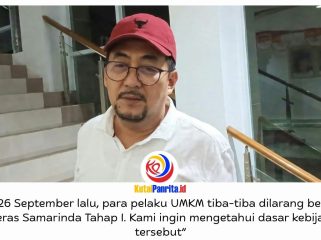 Ketua Komisi II DPRD Kota Samarinda, Iswandi, mempertanyakan dasar hukum penertiban dan pembongkaran lapak UMKM di Teras Samarinda Tahap I yang diduga dilakukan atas instruksi lisan pejabat Pemkot Samarinda.
