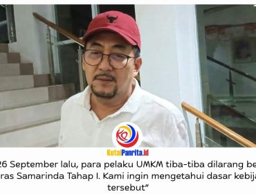 Ketua Komisi II DPRD Kota Samarinda, Iswandi, mempertanyakan dasar hukum penertiban dan pembongkaran lapak UMKM di Teras Samarinda Tahap I yang diduga dilakukan atas instruksi lisan pejabat Pemkot Samarinda.