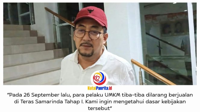 
 Ketua Komisi II DPRD Kota Samarinda, Iswandi, mempertanyakan dasar hukum penertiban dan pembongkaran lapak UMKM di Teras Samarinda Tahap I yang diduga dilakukan atas instruksi lisan pejabat Pemkot Samarinda.
